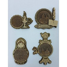 Сувенир   Магнит вырезной.полиграфия Сувениры Тюмени