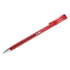 Ручка гелевая красная красная,  