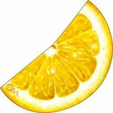 Украшение Лимон 90х90 мм
