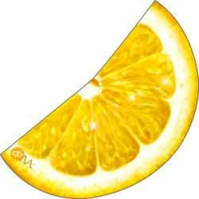 Украшение Лимон 90х90 мм