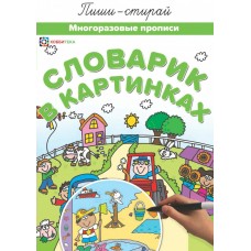  Словарик в картинках. Многоразовые прописи