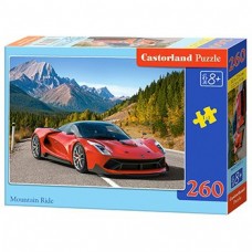  B2-27477 Спорткар в горах, 260 деталей MIDI