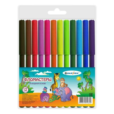 Фломастеры 12 цв.  