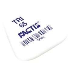Ластик   TRI 65 (Испания), треугольная, 36х33х6 мм, мягкая, синтетич.каучук FACTIS
