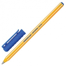 Ручка шариковая синяя масляная  PENSAN 