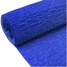 Бумага для творчества гофрированная  80 гр/м2 , 50*250см. морская волна Darvish