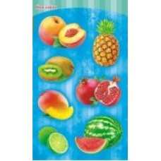 Наклейка Фрукты 97х160 мм