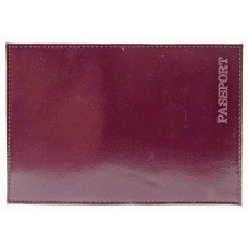 Обложка для паспорта  Шик,темно-фиолетовый тисн.конгр,PASSPORT Имидж