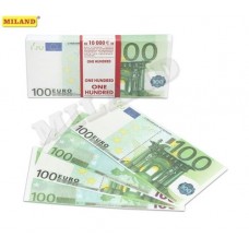 Закладка шуточные деньги  100 евро (цена за упак.)