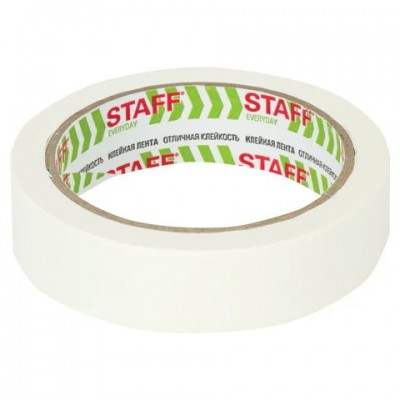 Скотч 25мм.*25м. малярный крепированный Staff