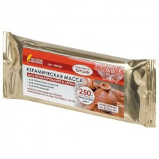 Масса для моделирования и лепки терракот  керамическая , самозатвердевающая, 250 г, ОСТРОВ СОКРОВИЩ