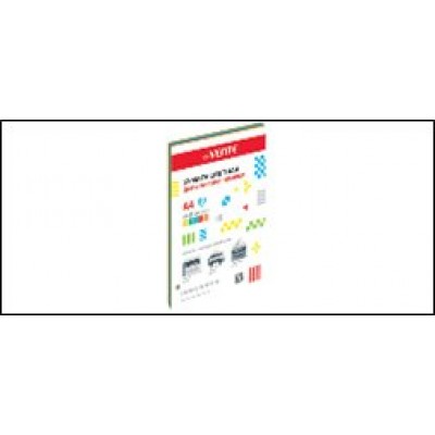 Бумага офисная для принтера цветная А4, 80г, 5 цветов, интенсив, 20л. deVente