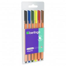 Ручка капиллярная набор 6 цветов