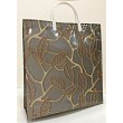 Пакет Многослойный Листья 35х36х10см (50) с пластм.ручками