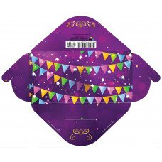 Конверт для денег Без надписи 81х164 мм