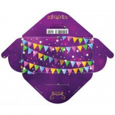 Конверт для денег Без надписи 81х164 мм