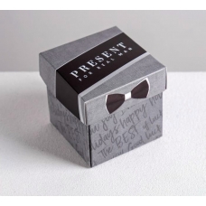 Коробка подарочная Бонбоньерка Present, 6,5 х 6,5 х 6,5 см