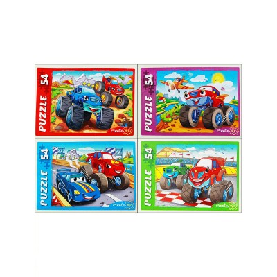  54 элемента. ВЕСЕЛЫЕ ГОНКИ (Арт. П54-6339)