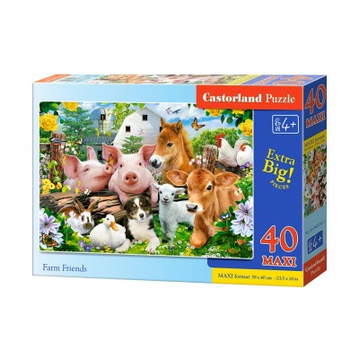  MX-040339 Друзья на ферме, 40 деталей MAXI