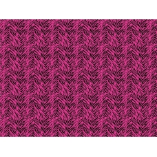 Упаковочная бумага Глянцевая  Розовый тигр 70х100 см