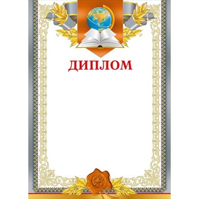 Диплом Школа (для принтера) 210х295 мм