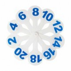 Касса -веер  цифры от 1 до 20 ЮНЛАНДИЯ