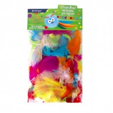 Для творчества Перья  декоративные пушистые, 4 гр, 