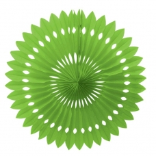 Украшение Фант бумажный светло-зеленый 40см