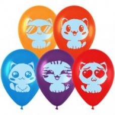 Воздушный шар Cute kittens (12) 30 см