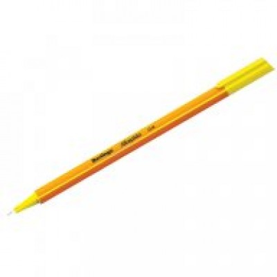 Ручка капиллярная желтая  