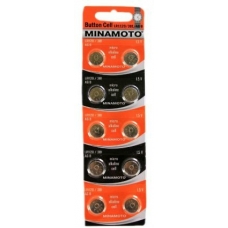 Батарейка часовая  LR1120/391/AG8 цена за 1 шт Minamoto