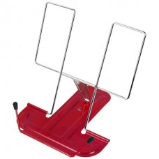 Подставка для книг металл красная, Brauberg
