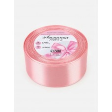 Для творчества Лента атласная 40 мм, 23±1 м, жемчужно-розовая Арт Узор