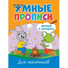  УМНЫЕ ПРОПИСИ. ДЛЯ МАЛЬЧИКОВ