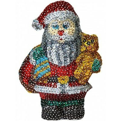  Фигурка из пайеток. ДЕД МОРОЗ (Арт. ТХ-3969)