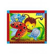  Мозаика из пайеток. А4. БОЖЬЯ КОРОВКА (Арт. М-4357)