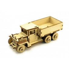 Для творчества Модель сборная Грузовичок,49 деталей,20х45х50 мм,вращаются колеса. Lemmo Toys