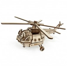 Для творчества Модель сборная Вертолет МИшка,56 деталей, 270*215*110 мм Lemmo Toys