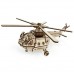 Для творчества Модель сборная Вертолет МИшка,56 деталей, 270*215*110 мм Lemmo Toys