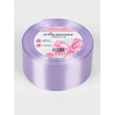 Для творчества Лента атласная №44,40 мм, 23±1 м, нежно-сиреневая Арт Узор