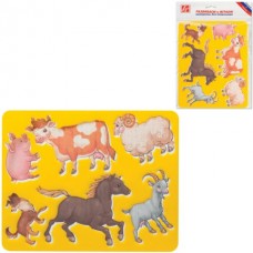 Для творчества Трафарет пластиковый Домашние животные Луч